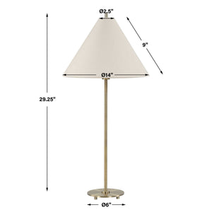 Table Lamp (Set of 2) - Plated Antique Brass