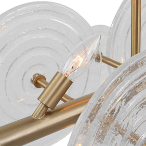 Cirque - 10 Light Chandelier - Brass