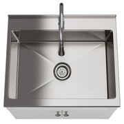 Beckham - Laundry Cabinet & Faucet And Stainless Steel Sink - R&R Furniture Gallery (Fountain Valley, CA)