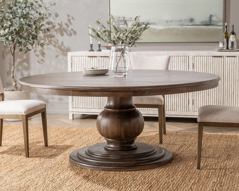 Brookside - Round Dining Table - R&R Furniture Gallery (Fountain Valley, CA)
