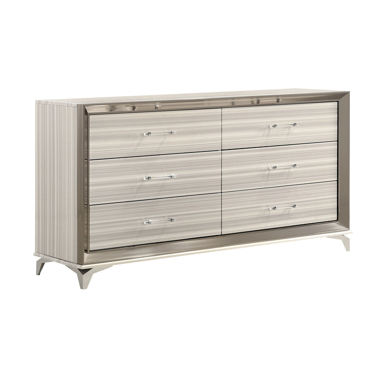 Star - Dresser - White - R&R Furniture Gallery (Fountain Valley, CA)