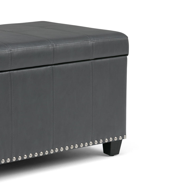 Amelia - Transitional Storage Ottoman Bench - R&R Furniture Gallery (Fountain Valley, CA)