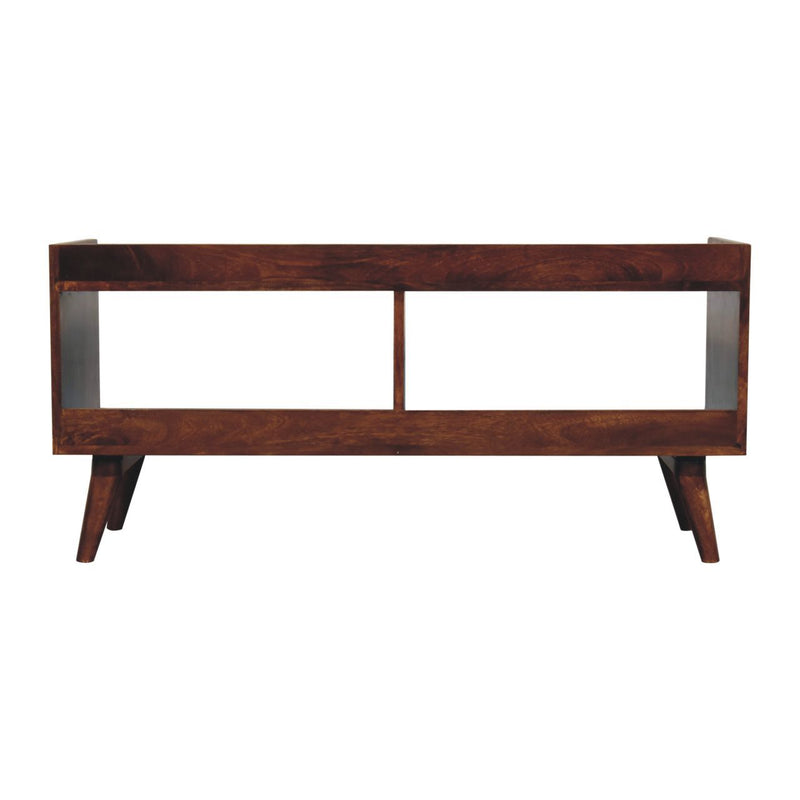 Open Top Media Unit - Brown - R&R Furniture Gallery (Fountain Valley, CA)