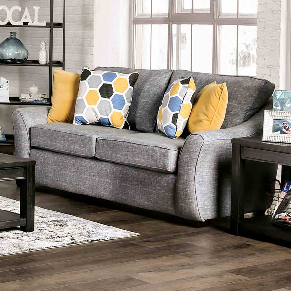 Jarrow - Loveseat, Light Gray