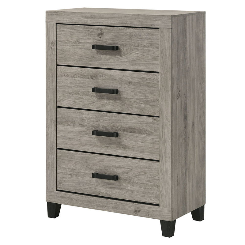 Mari - Chest - Light Gray Finish - R&R Furniture Gallery (Fountain Valley, CA)