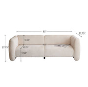 Tonson - 3 Seater Sofa, Wave Design - R&R Furniture Gallery (Fountain Valley, CA)