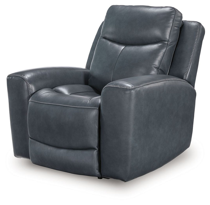 Next Move - Power Recliner With Adjustable Headrest - R&R Furniture Gallery (Fountain Valley, CA)