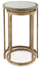 Irmaleigh - Accent Table Set (Set of 2) - Antique Black - R&R Furniture Gallery (Fountain Valley, CA)