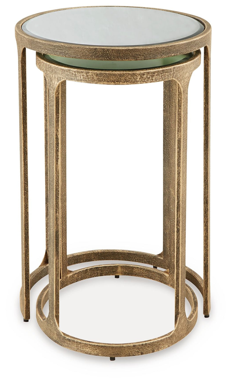 Irmaleigh - Accent Table Set (Set of 2) - Antique Black - R&R Furniture Gallery (Fountain Valley, CA)