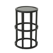 Outdoor Powder Coated Side Table - Gray - R&R Furniture Gallery (Fountain Valley, CA)