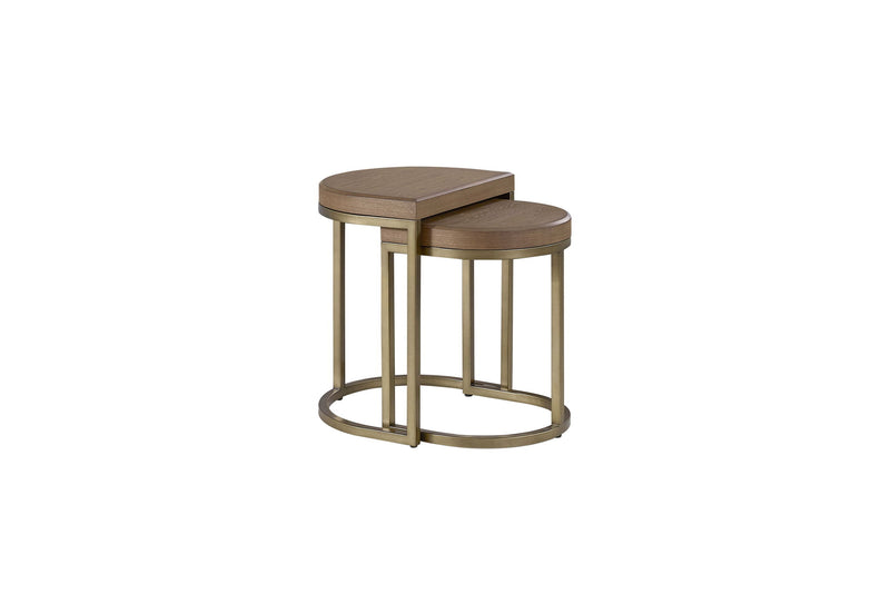 Nesting Tables - Light Brown - R&R Furniture Gallery (Fountain Valley, CA)