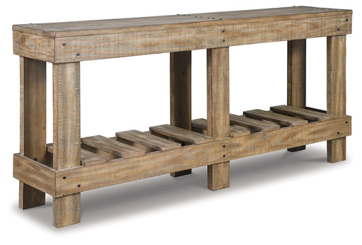 Susandeer - Console Sofa Table - Brown - R&R Furniture Gallery (Fountain Valley, CA)