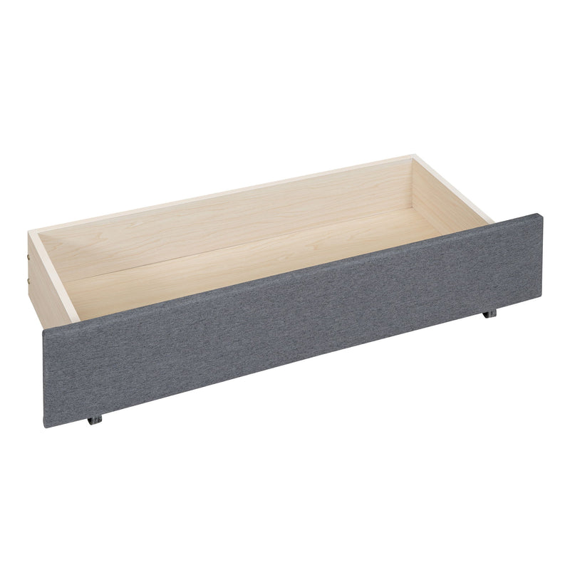 Upholstered Platform Bed With Drawers, Classic Headboard Design - R&R Furniture Gallery (Fountain Valley, CA)