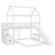 House Bunk Bed With Slide - R&R Furniture Gallery (Fountain Valley, CA)