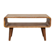Solid Wood Open Media Unit - R&R Furniture Gallery (Fountain Valley, CA)