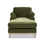 Pasadena - Modern Farmhouse Chaise Lounge Chair - Olive Green - R&R Furniture Gallery (Fountain Valley, CA)