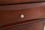 Glory Furniture Marilla media chest with storage drawers and sleek wood finish, ideal for living room entertainment setup.