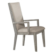 Rocky - Arm Chair (Set of 2) - Fabric & Gray Oak - R&R Furniture Gallery (Fountain Valley, CA)