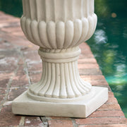 Classic Italian Urn Planter - Antique White - R&R Furniture Gallery (Fountain Valley, CA)