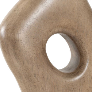 Almyra - Solid Wood Floor Lamp - Light Brown