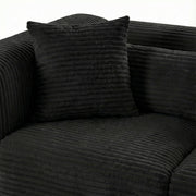 Tarra - Fluffy Oversized Corduroy Modular Sectional - R&R Furniture Gallery (Fountain Valley, CA)