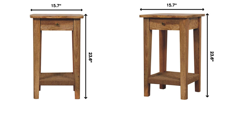 Rope 1 Drawer Table - R&R Furniture Gallery (Fountain Valley, CA)