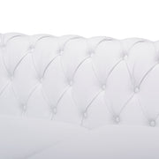 Noble House Chesterfield style 3 seater sofa with deep button tufting, featuring plush upholstery and elegant design.