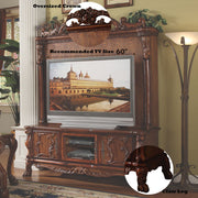Dresden - 81" Entertainment Center - Cherry Oak - R&R Furniture Gallery (Fountain Valley, CA)