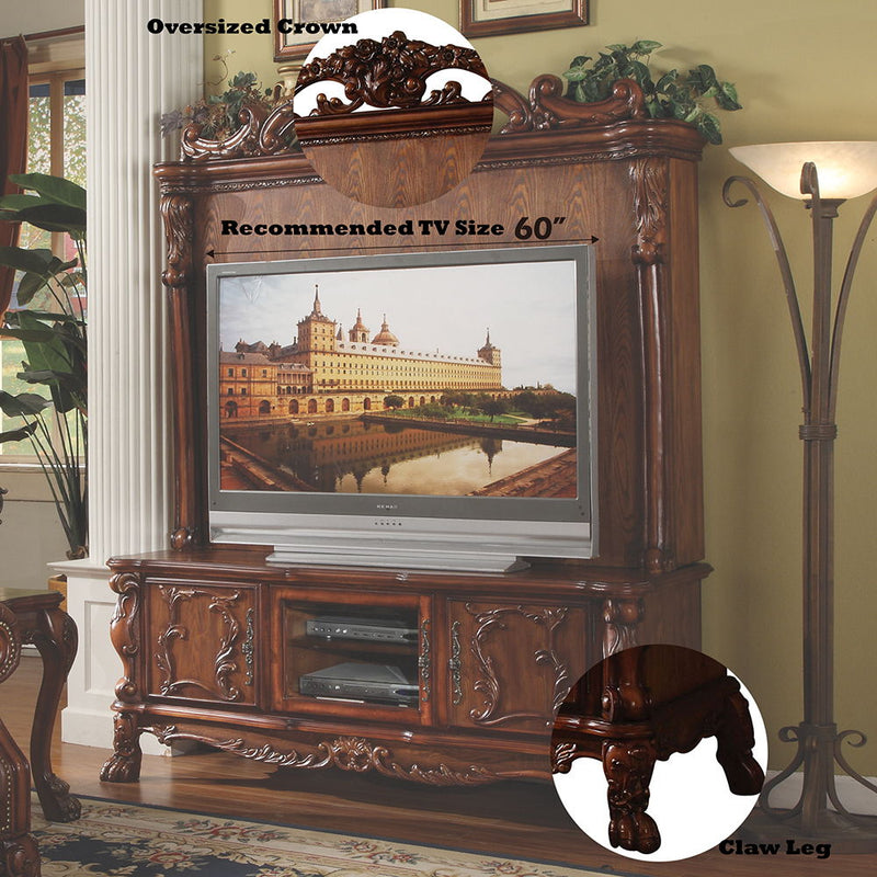 Dresden - 81" Entertainment Center - Cherry Oak - R&R Furniture Gallery (Fountain Valley, CA)