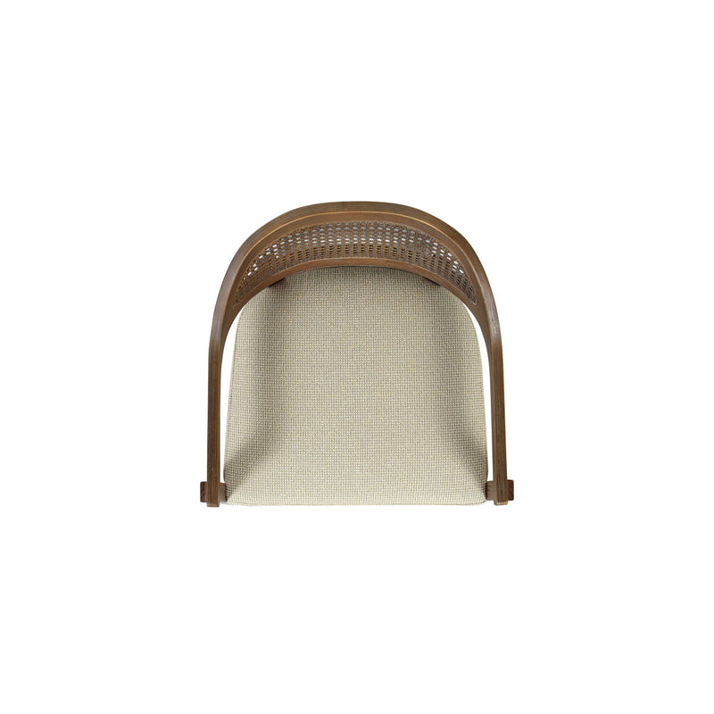 Americana - Mid-Century Modern Cane Back Counter Stool - R&R Furniture Gallery (Fountain Valley, CA)