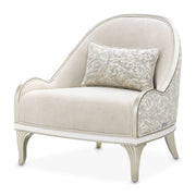 La Marisia - Chenille Accent Chair - Tranquil / Light Champagne - R&R Furniture Gallery (Fountain Valley, CA)