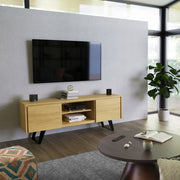 Lowry - Handcrafted, TV Media Stand - R&R Furniture Gallery (Fountain Valley, CA)