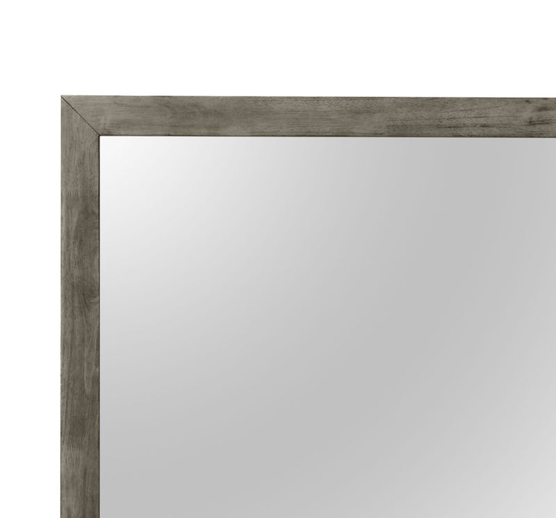 Modern design transitional wall mirror by Glory Furniture featuring a sleek, stylish frame perfect for contemporary home decor.