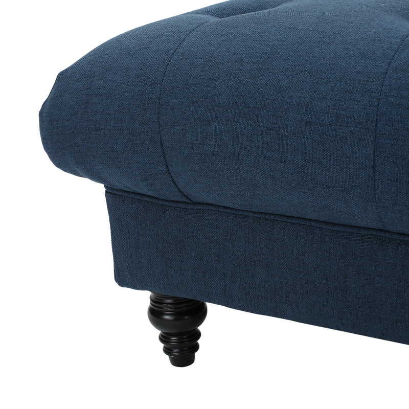 Madrid - Tufted Ottoman Footrest - R&R Furniture Gallery (Fountain Valley, CA)