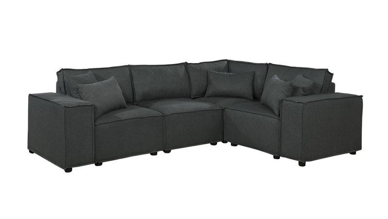 Melrose - Modular Sectional Sofa With Ottoman - R&R Furniture Gallery (Fountain Valley, CA)