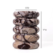 Marble Layered Vase - R&R Furniture Gallery (Fountain Valley, CA)