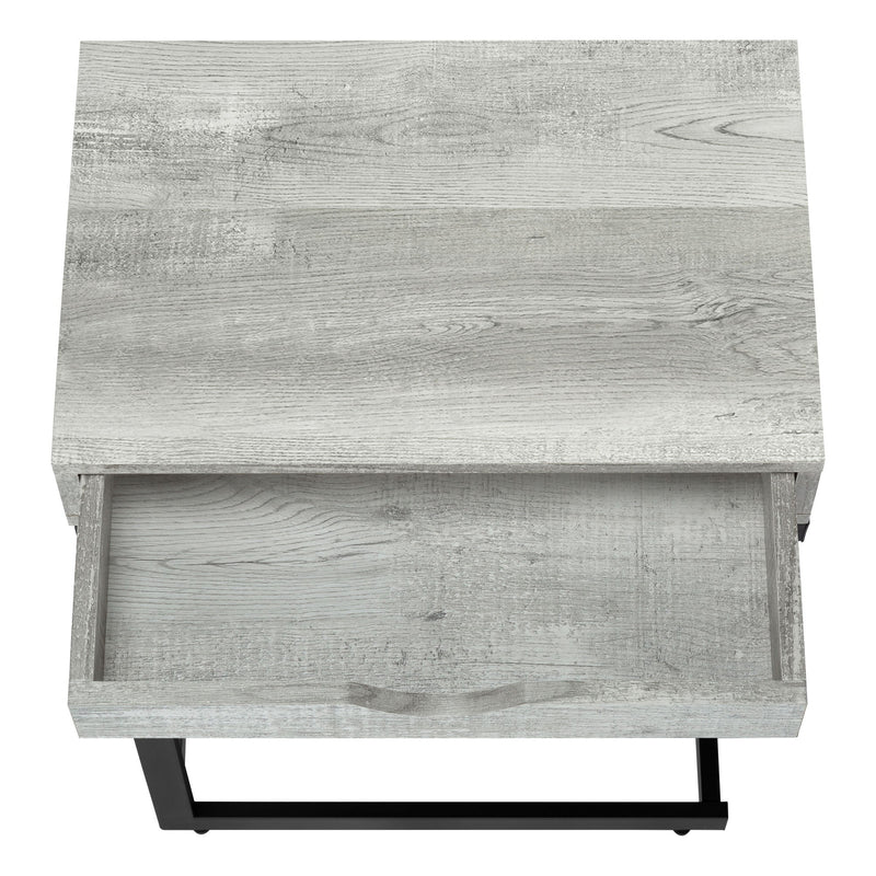 Accent Table, C - Shaped Contemporary Elegant Desig - R&R Furniture Gallery (Fountain Valley, CA)