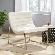 Wilmouth - Roll Occasional Chair - White - R&R Furniture Gallery (Fountain Valley, CA)