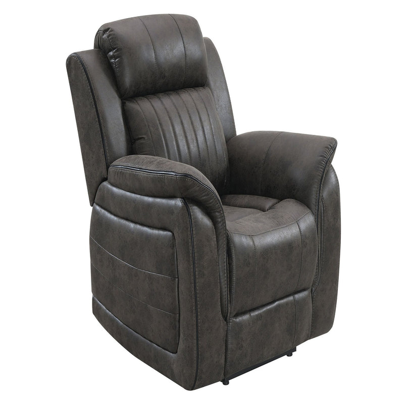 Steban - Glider Recliner - Gray - R&R Furniture Gallery (Fountain Valley, CA)