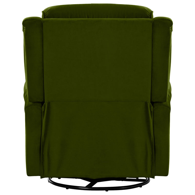 360 Degrees Swivel Recliner Manual Rocking Recliner Home With Adjustable Backrest - R&R Furniture Gallery (Fountain Valley, CA)