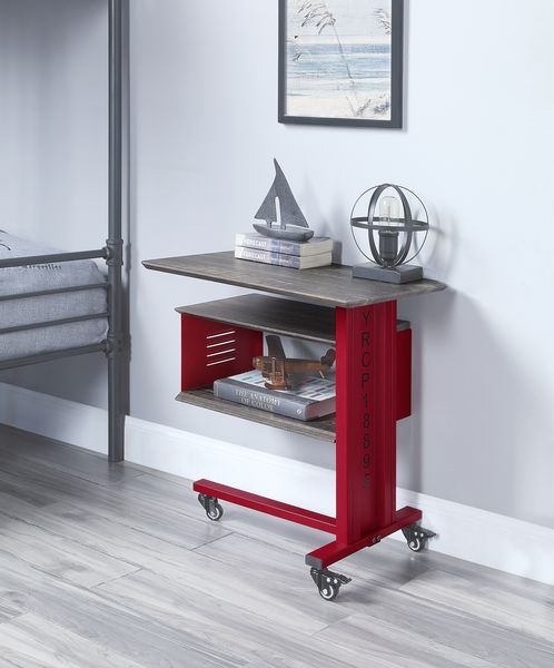 Cargo - Accent Table w/Wall Shelf - R&R Furniture Gallery (Fountain Valley, CA)