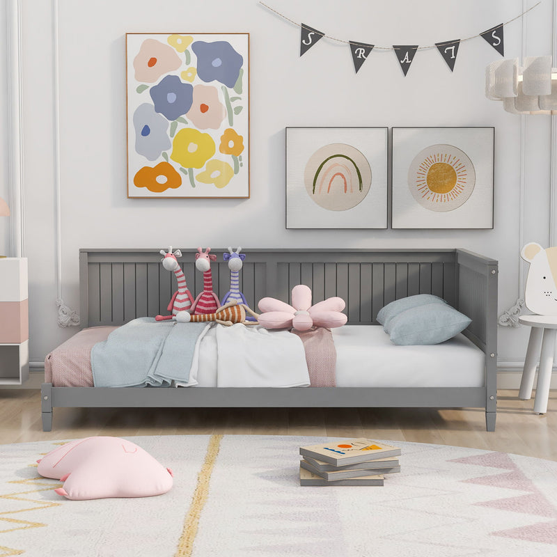 Modern DreamHaus daybed sofa bed with sleek design, plush cushions, and wooden frame, ideal for versatile living spaces.