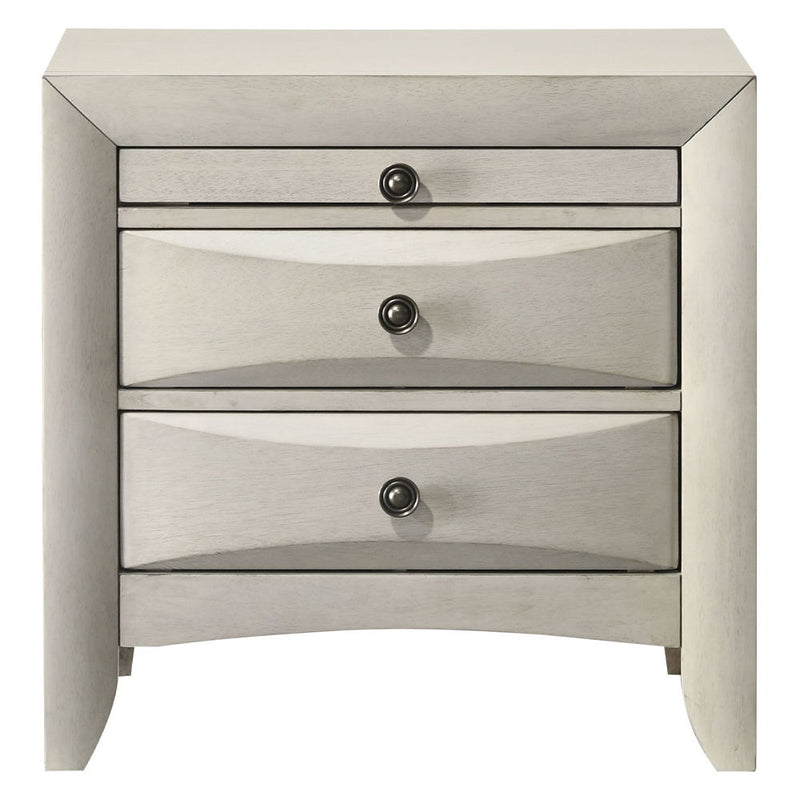 Ramondi - Nightstand - Antique White - R&R Furniture Gallery (Fountain Valley, CA)