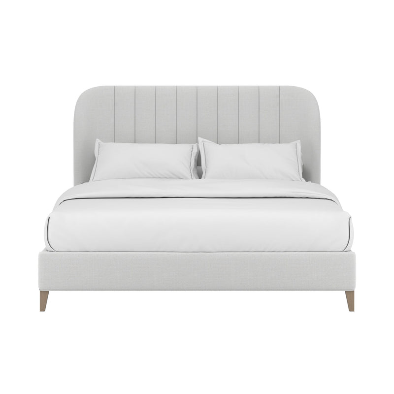 Dante Queen Wide Channel Uph Bed-Cloud