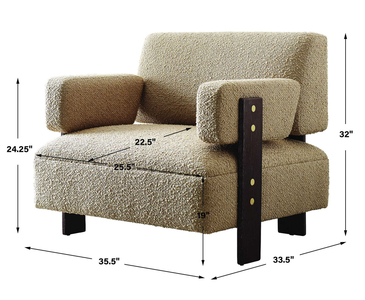 Levitation - Chair - Brown