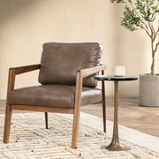 Julia - Accent Chair - Truffle Brown - R&R Furniture Gallery (Fountain Valley, CA)