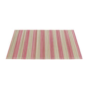 Set of four TOV Furniture Jora bamboo placemats with natural woven texture, perfect for dining table decoration.