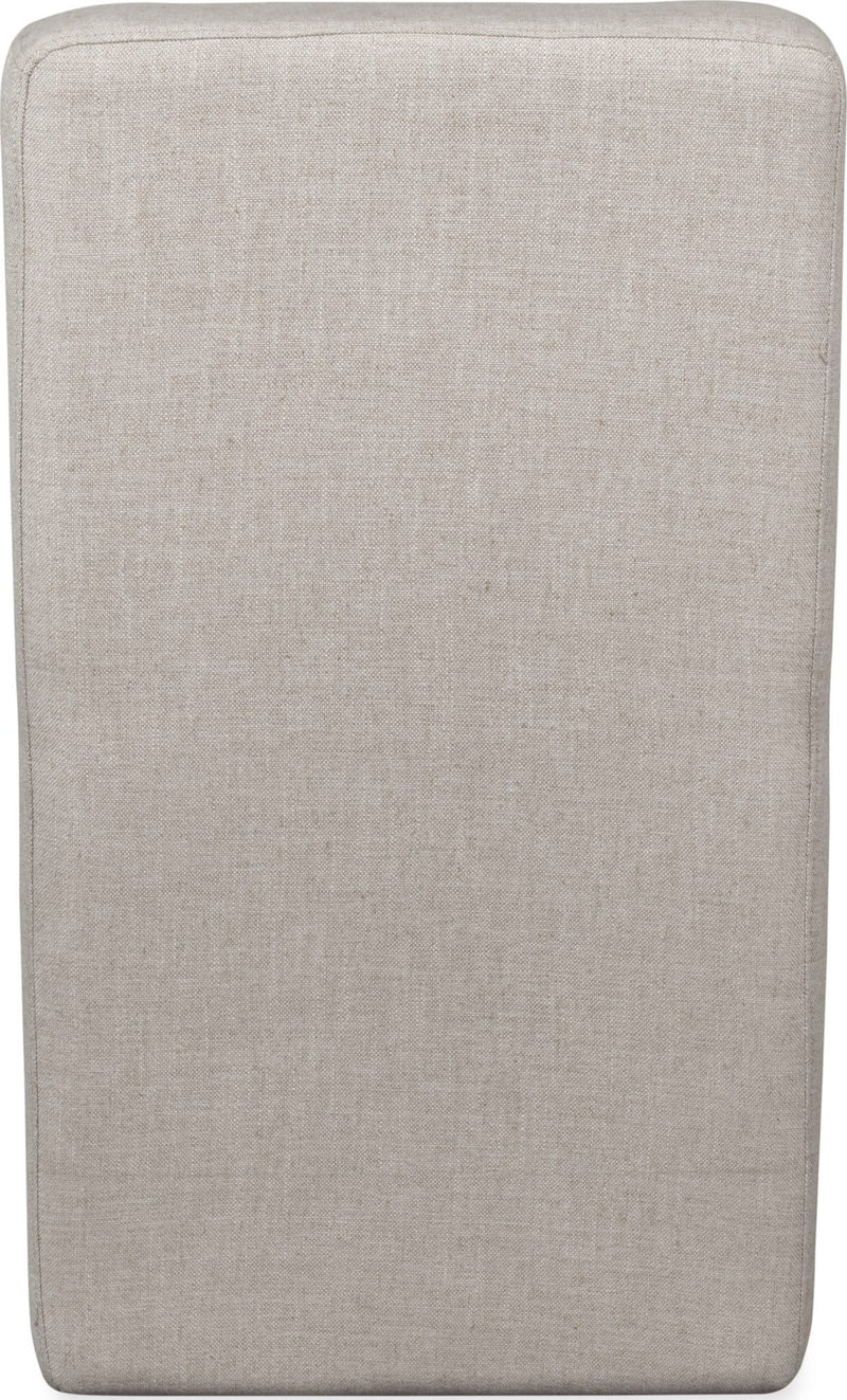 Liv Fully Upholstered Dining Chair in Natural Linen