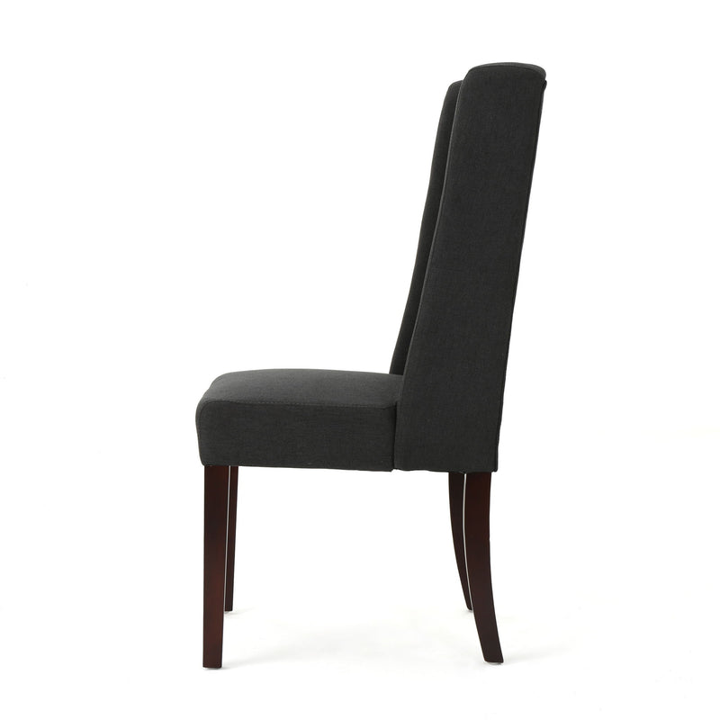 Sophisticated Tufted Dining Chair With High Back Design - R&R Furniture Gallery (Fountain Valley, CA)
