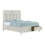 Storage Bed With Panel Headboard And Spacious Footboard Drawers - R&R Furniture Gallery (Fountain Valley, CA)